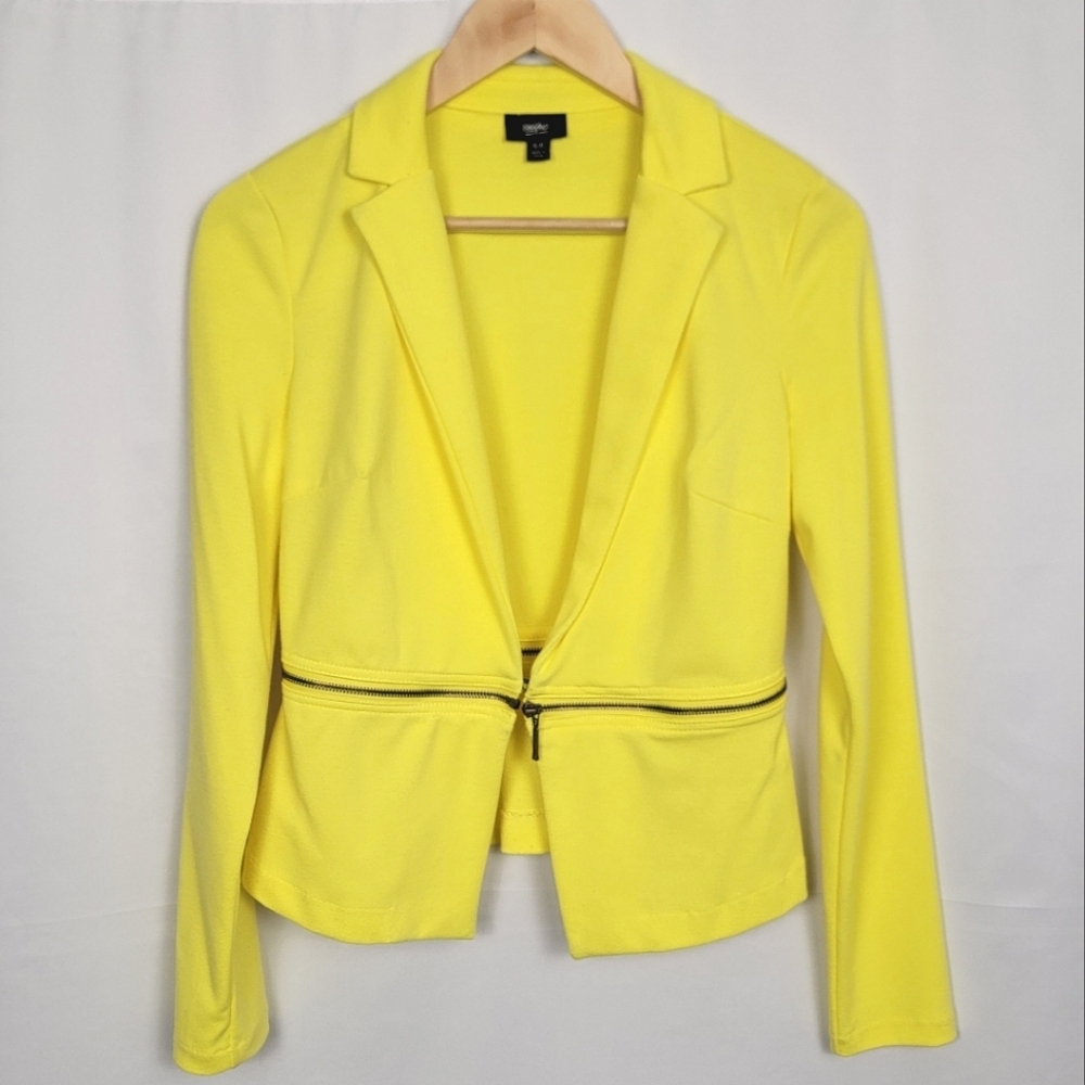 Mossino Neon Yellow Blazer #1338